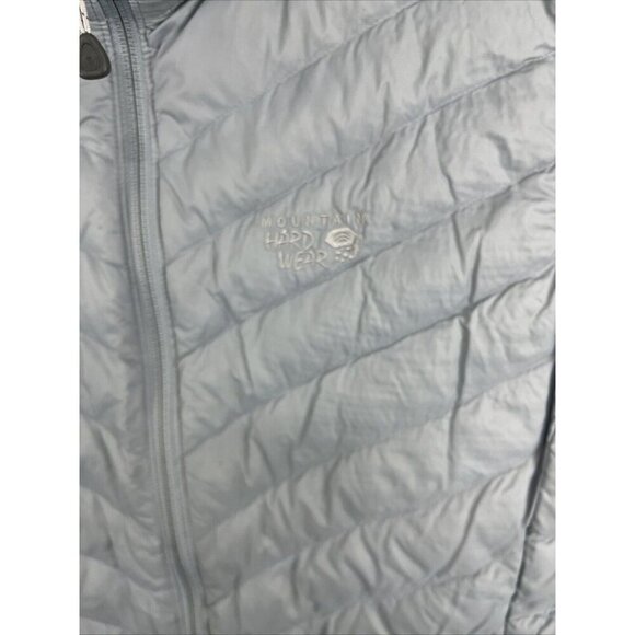 Mountain Hardwear Grey Goosedown Puffer Vest Womens Size XL - Picture 2 of 11